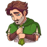 Robin Hood WhatsApp Sticker #10