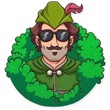Robin Hood WhatsApp Sticker #13