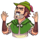 Robin Hood WhatsApp Sticker #15
