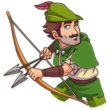 Robin Hood WhatsApp Sticker #17