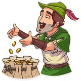 Robin Hood WhatsApp Sticker #18