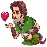 Robin Hood WhatsApp Sticker #2