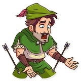 Robin Hood WhatsApp Sticker #21