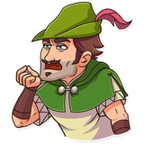 Robin Hood WhatsApp Sticker #22