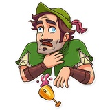 Robin Hood WhatsApp Sticker #27