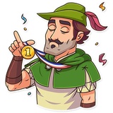 Robin Hood WhatsApp Sticker #28