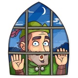 Robin Hood WhatsApp Sticker #30