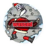 Robo Santa WhatsApp Sticker #11