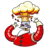 Robo Santa WhatsApp Sticker #6