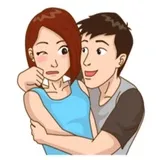 Romantic Couple in Love