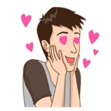 Romantic Couple in Love WhatsApp Sticker #18