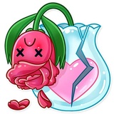 Romatic Flowers WhatsApp Sticker #14