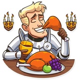 Romantic Knight WhatsApp Sticker #23