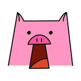 Russian Pig WhatsApp Sticker #11