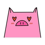 Russian Pig WhatsApp Sticker #9