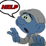 Smurf Puffy WhatsApp Sticker #15