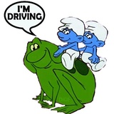Smurf Puffy WhatsApp Sticker #16