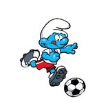 Smurf Puffy WhatsApp Sticker #17