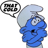 Smurf Puffy WhatsApp Sticker #22