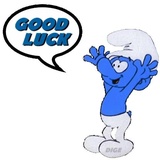 Smurf Puffy WhatsApp Sticker #23