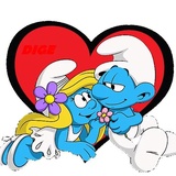 Smurf Puffy WhatsApp Sticker #29