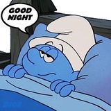 Smurf Puffy WhatsApp Sticker #5