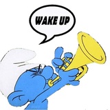 Smurf Puffy WhatsApp Sticker #8