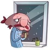 Sad Blobby WhatsApp Sticker #19