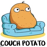 Sad Potato WhatsApp Sticker #30