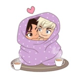 Sam and Sally WhatsApp Sticker #10