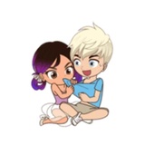 Sam and Sally WhatsApp Sticker #3