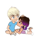 Sam and Sally WhatsApp Sticker #4