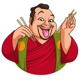 Samurai WhatsApp Sticker #13