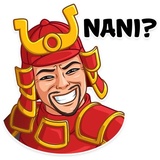 Samurai WhatsApp Sticker #14