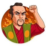 Samurai WhatsApp Sticker #15