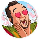 Samurai WhatsApp Sticker #16