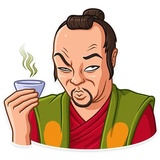Samurai WhatsApp Sticker #20