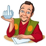 Samurai WhatsApp Sticker #8