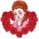 Sansa Stark WhatsApp Sticker #6