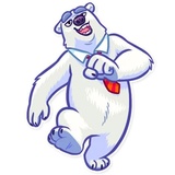 Polar Bear WhatsApp Sticker #12