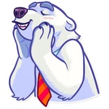 Polar Bear WhatsApp Sticker #14