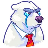 Polar Bear WhatsApp Sticker #21