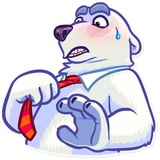 Polar Bear WhatsApp Sticker #22