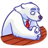 Polar Bear WhatsApp Sticker #29