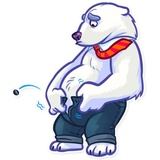 Polar Bear WhatsApp Sticker #30