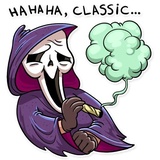 Scream WhatsApp Sticker #14