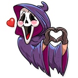 Scream WhatsApp Sticker #2