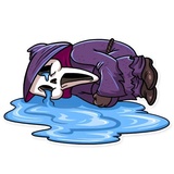 Scream WhatsApp Sticker #6