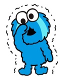 Sesame Street Happy WhatsApp Sticker #12