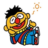 Sesame Street Happy WhatsApp Sticker #16